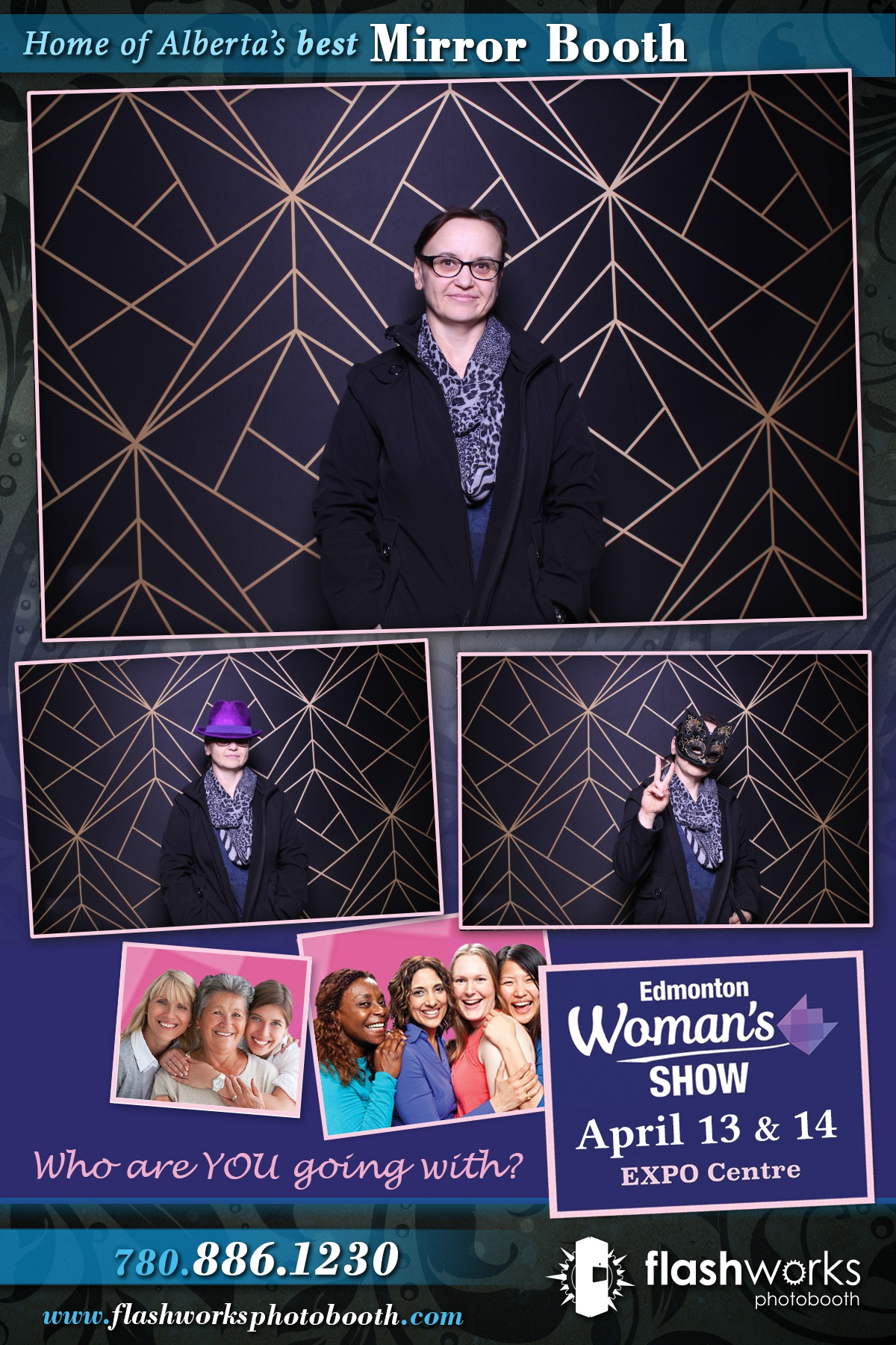 Spring Edmonton Woman's Show 2019 | View more photos from the event at gallery.flashworksphotobooth.com/u/FlashworksPhotoboothInc/Spring-Edmonton-Womans-Show-2019